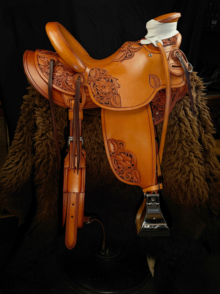 Buckaroo Wade Saddle by Keith Valley.